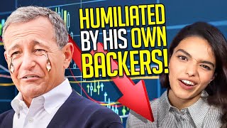 Bob Iger HUMILIATED by HIS OWN BACKERS in Earnings call that crashed the DISNEY stock!