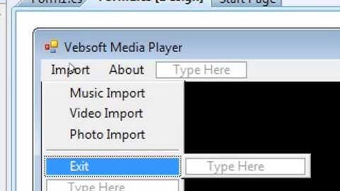 Advanced Media Player in C# 2008   Part 1