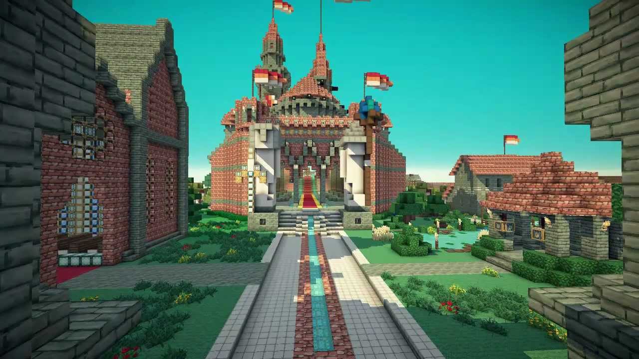 Mayortw Minecraft Introduction 歐式城堡練習圖part1 Youtube