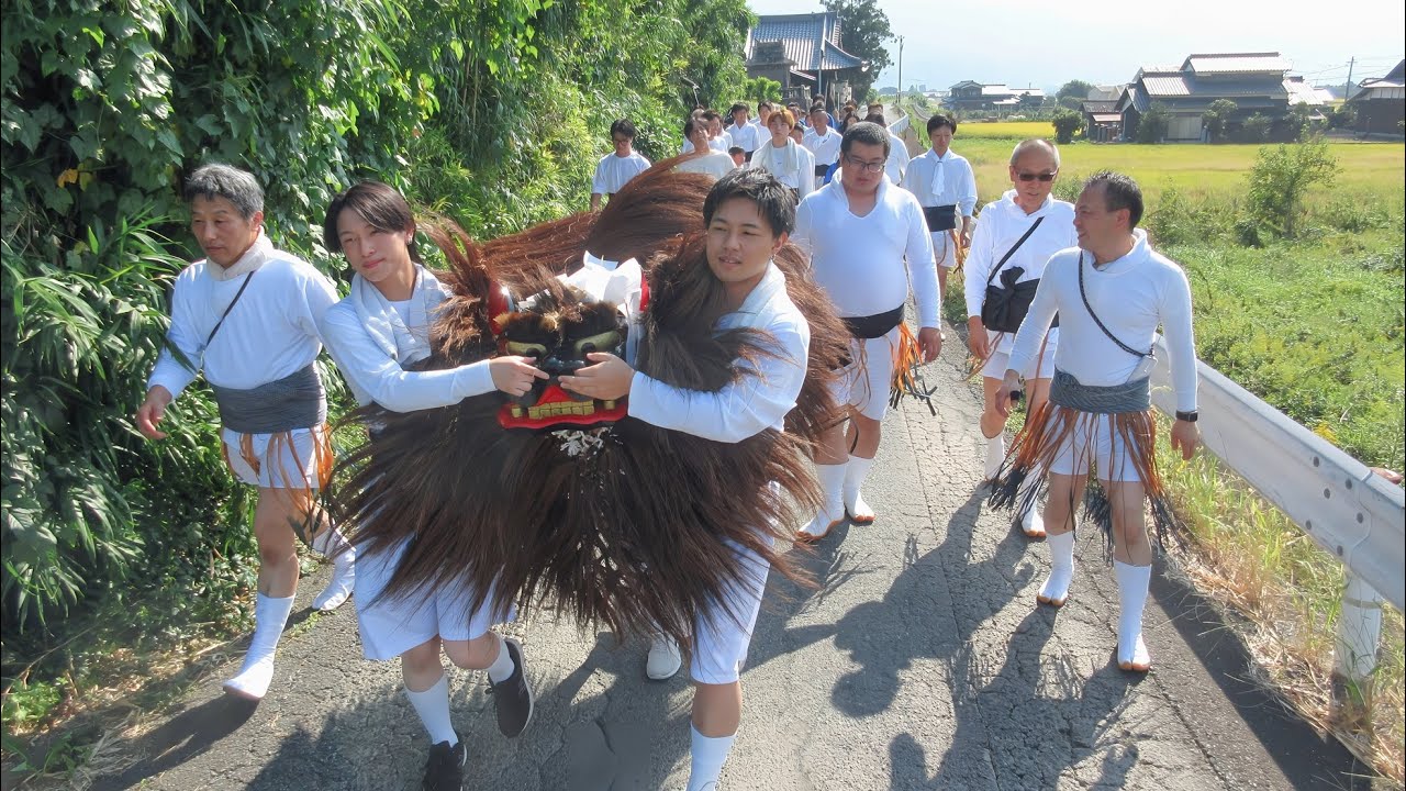 2025/10/12 柳瀬おくんち獅子舞 第１部