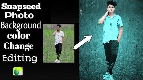 snapseed photo background color change editing || Photo editing in Snapseed | mood off photo editing