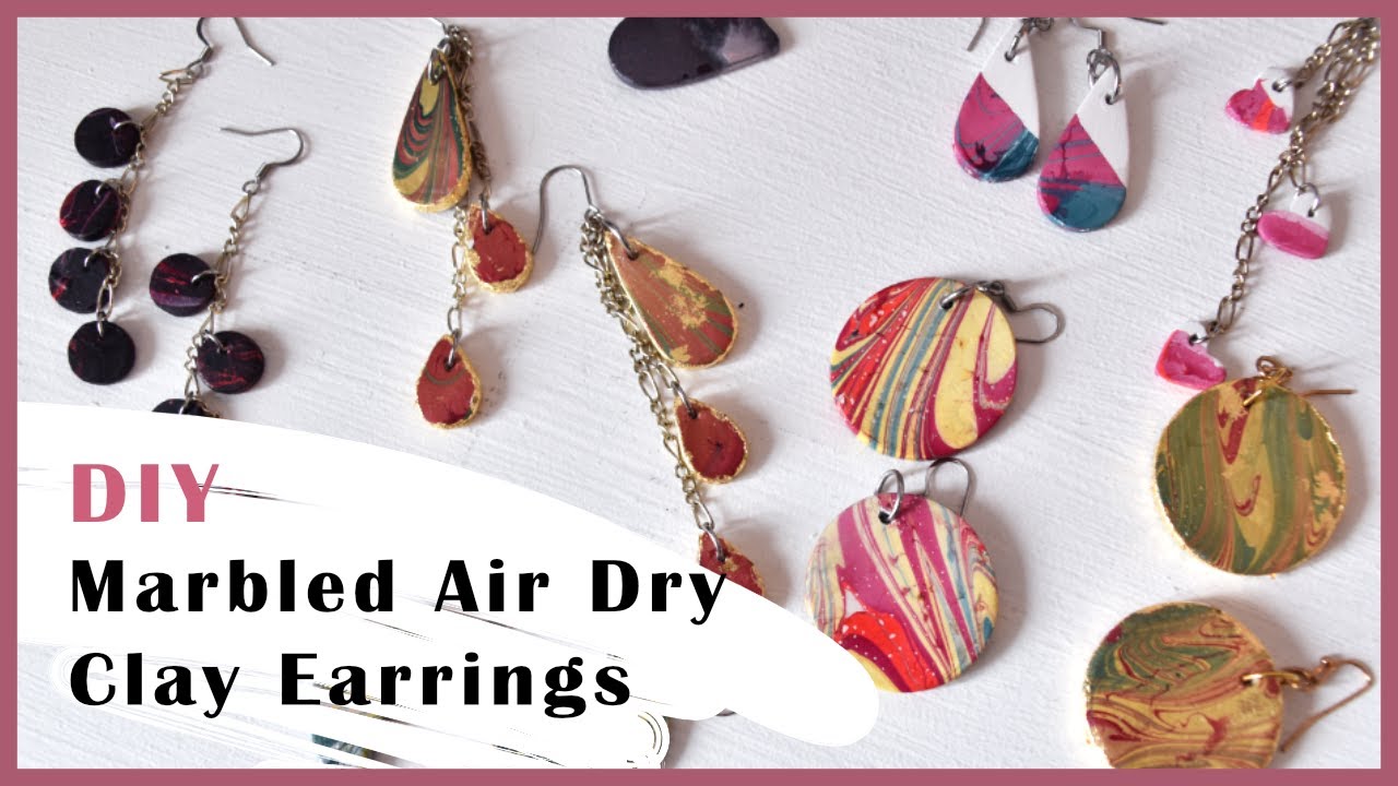 How to make polymer clay earrings (1 of 4) | Collective Gen