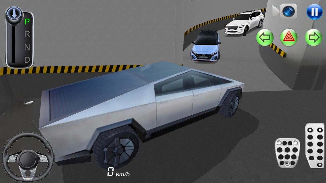 New Cybertruck car  -3D Driving Class - Car Game- 3D Driving Class 2026