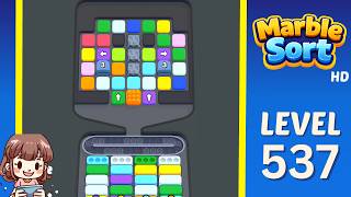Marble Sort Level 537 Solution Walkthrough