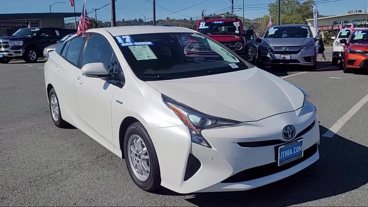 2017 Toyota Prius Walnut Creek Berkeley Oakland Fairfield - YouTube
