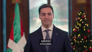 Imanol Pradales Lehendakariaren Urte Amaierako Mezua