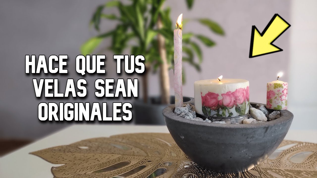 DECOUPAGE EN VELAS | MASTERCLASS