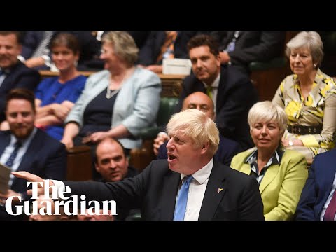 Theresa May refuses to clap Boris Johnson during standing ovation