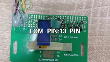 0.96inch lcd display with touch screen 1.0inch tft lvds lcd panel