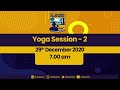 Yoga Session 2