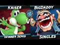 TideRunners Split 4 #1- TIDE| Kriser (Yoshi) Vs. TIDE| BigDaddy (Wario) Smash Ultimate - SSBU
