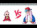 FnF Baby GF VS Tall Boyfriend | FNF ANIMATION