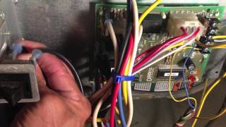 HVAC Fan Motor Test/Control Board Replacement
