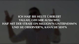 AZET - Überlebt (Official HQ Lyrics) prod. by Virginia Anton