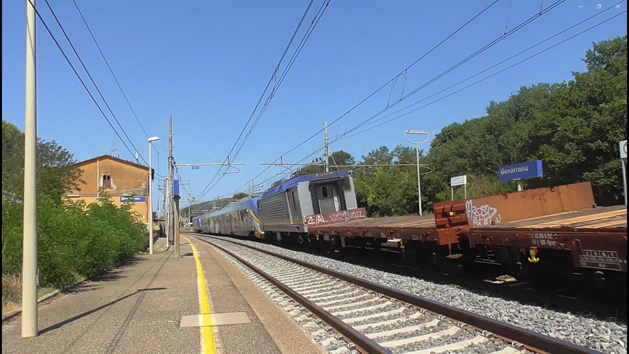 MERCIONI NOTTURNI DEVIATI, INVIO E ALTRO in Tirrenica Nord alle stazioni di Follonica e Gavorrano!
