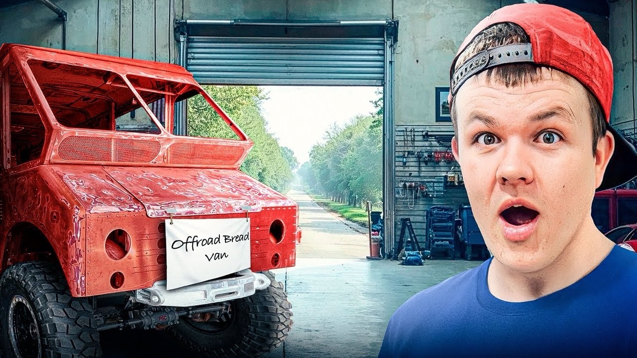 King Fred Is Out! Full Steam Ahead To Finish Offroad Bread Van Build!