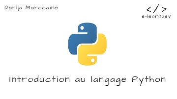 Apprendre le langage Python en darija marocaine | Introduction