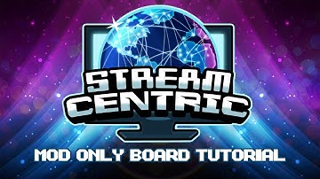 How to create a Mod only board using MixItUp Bot