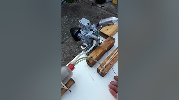 ASP 180 fourstroke test run.