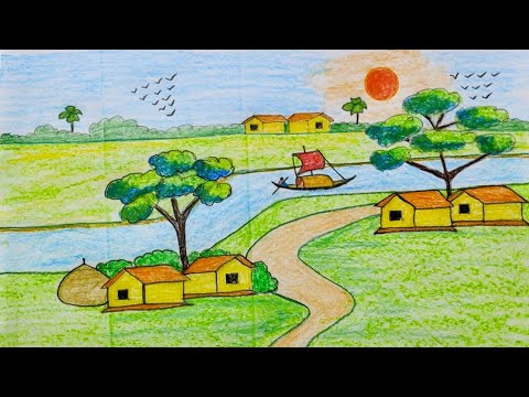 Landscape Drawing Design Ideas for Android - Download | Bazaar