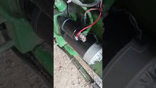 brand new Bosch 2.7 kW starter motor for the 3130! #johndeere #farming #starter #dieselengine