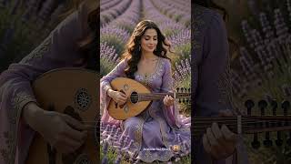 Twilight in the Lavender Garden | Soft Arabic Oud Music & Flamenco Guitar for Meditation and Calm