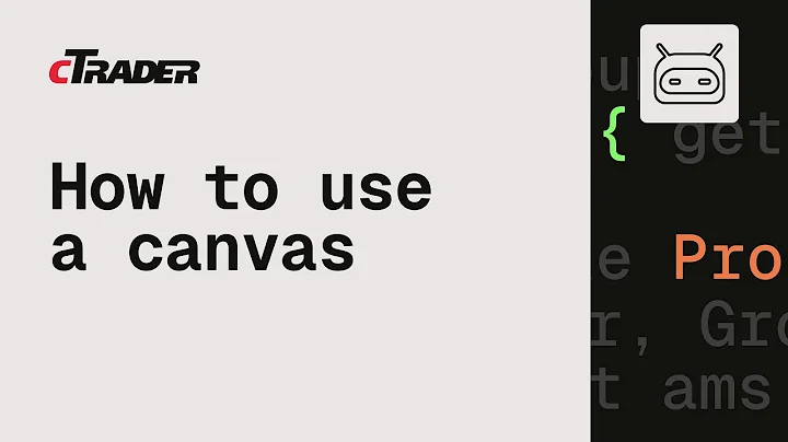 How to use a canvas