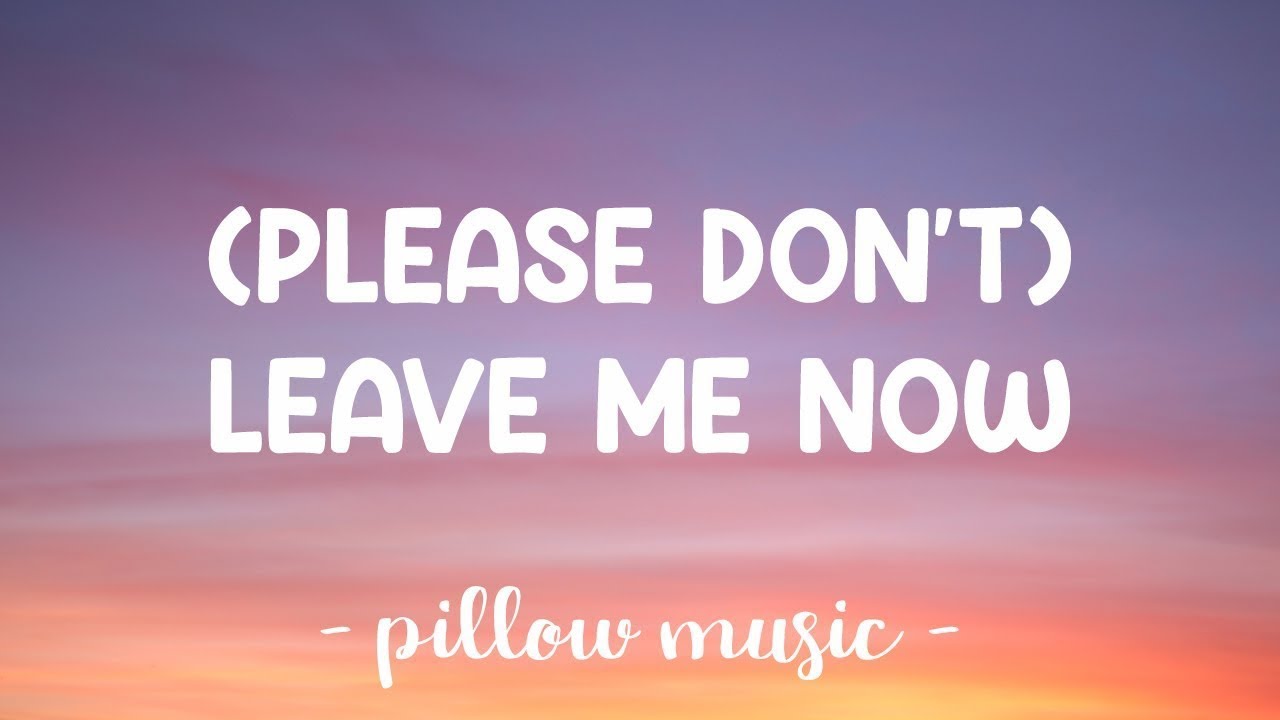 Please Don't Leave Me Now 💔Best English Hollywood Songs 2025 ✨ | Pop & Romantic Music Vibes🥺