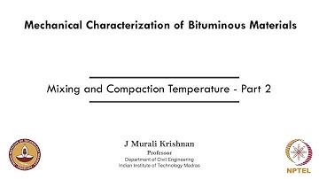 Mixing and Compaction Temperature - Part 2