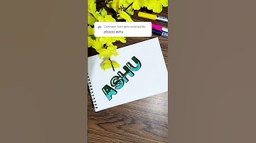 comment your name #art #calligraphy #nameart #ytshorts #shorts