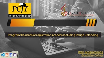 Program the product registration process including image uploading