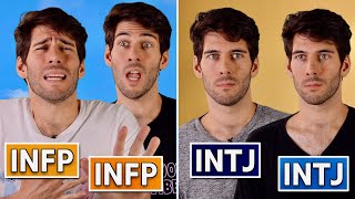 16 Personalities Interacting with Their Own Type