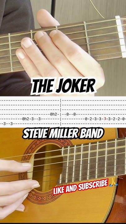 How To Play The Joker On Guitar How to play the Joker guitar riff - YouTube