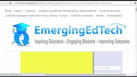 emerging technologies in education