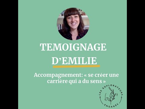 Témoignage d'Emilie