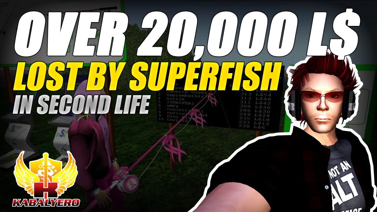 SuperFish Lost Over 20,000 Linden Dollars (Vlog)  Maxresdefault