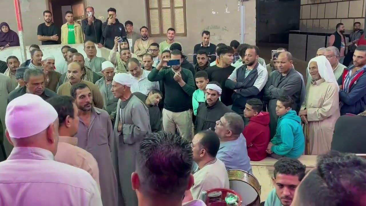 الشيخ السيد أحمد عزالدين في بساط مولد أبو هاشم 2024 مع الشيخ أيمن عبدالعزيز