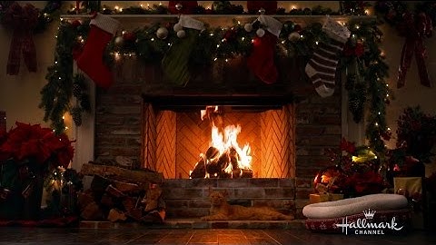 Hallmark Channel's  Holiday Yule Log