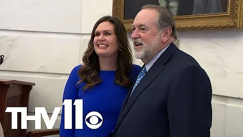 Sarah Huckabee Sanders files for Arkansas governor...