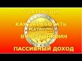 ✔ PLATINCOIN. КАК ЗАРАБОТАТЬ В ПЛАТИНКОИН. ПАССИВНЫЙ ДОХОД