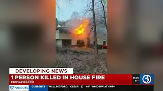 Deadly fire under investigation in Manchester