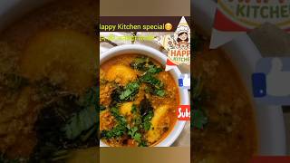 # Happy Kitchen#😋 बेसन की अनोखी सब्जी 😋!