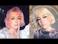 baby pink hair ~ diluting arctic fox virgin pink with conditioner