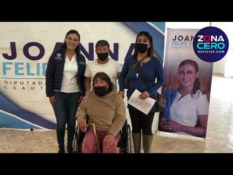 Apoya Joanna Torres a personas con discapacidad de Izcalli con aparatos funcionales