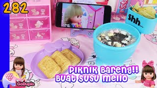 Mainan Boneka 282 Piknik Buat Susu Mello Spesial Cookingtime - GoDuplo TV