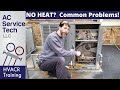 NO HEAT? Top 10 Problems on a Gas Furnace Package Unit!