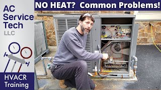 NO HEAT? Top 10 Problems on a Gas Furnace Package Unit!