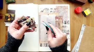 ASMR / Vintage diary decoration / No talking