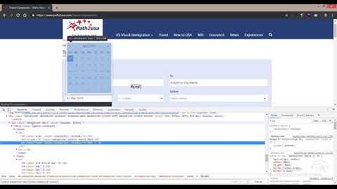 CssSelector Technique for Datepicker And Handling Exception Part 2
