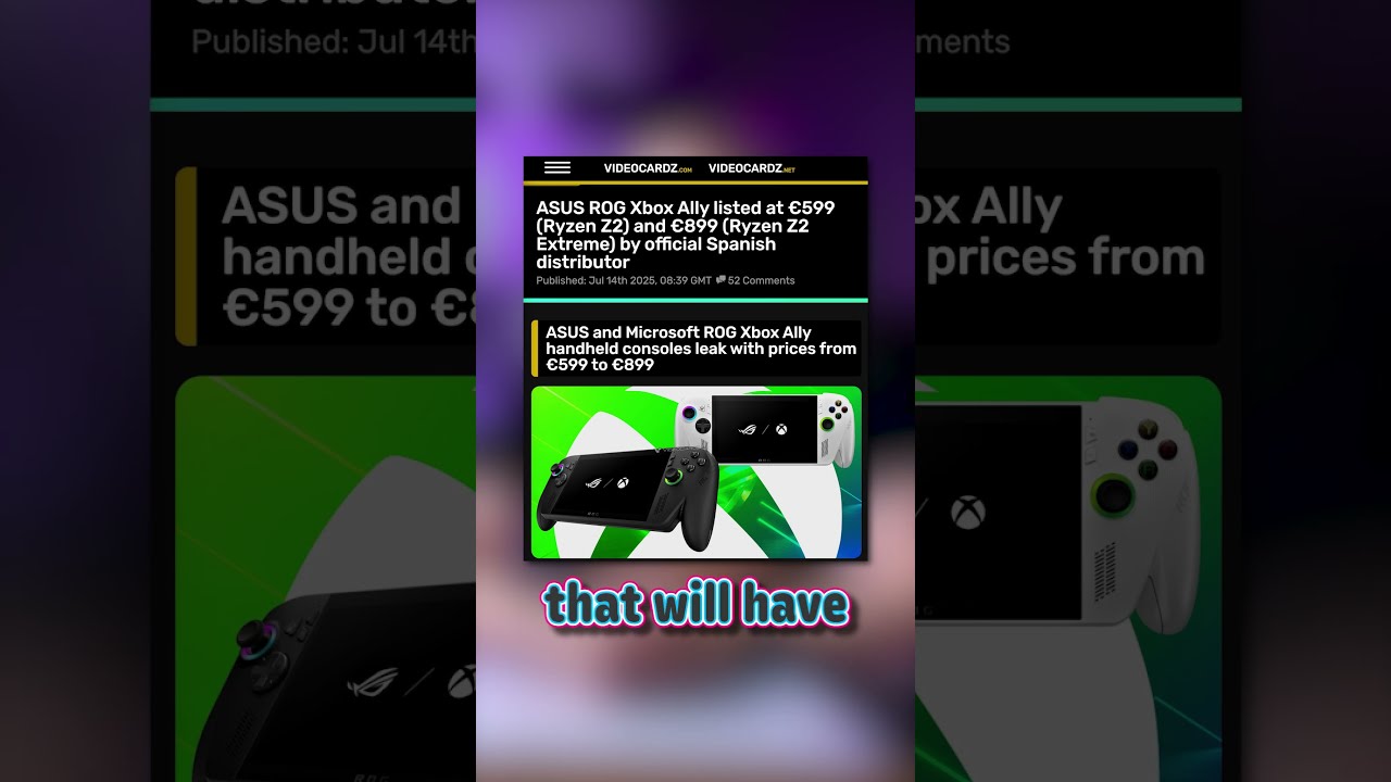 Xbox Ally X Price
